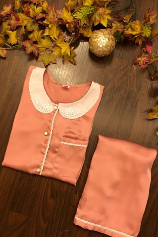 Women Silk Baby Collar